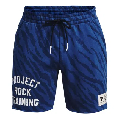 Under Armour Project Rock Training Shorts 'blue'