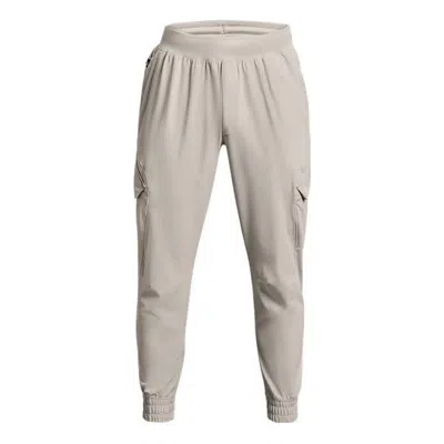 Under Armour Project Rock Unstoppable Pants 'grey Khaki' In Neutral