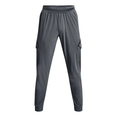 Under Armour Project Rock Unstoppable Pants 'pitch Grey' In Black