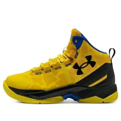 Under Armour (ps)  Curry 2 Retro 'double Bang' In Yellow