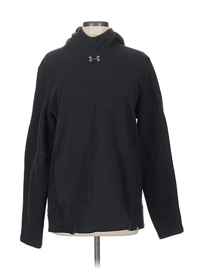 Pre-owned Under Armour Pullover Hoodie In Black
