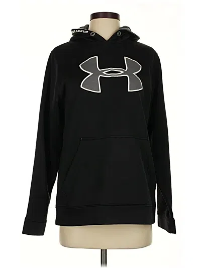 Pre-owned Under Armour Pullover Hoodie In Black