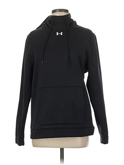 Pre-owned Under Armour Pullover Hoodie In Black