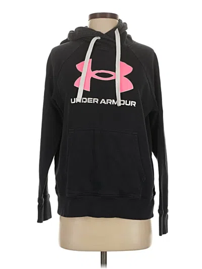 Pre-owned Under Armour Pullover Hoodie In Black