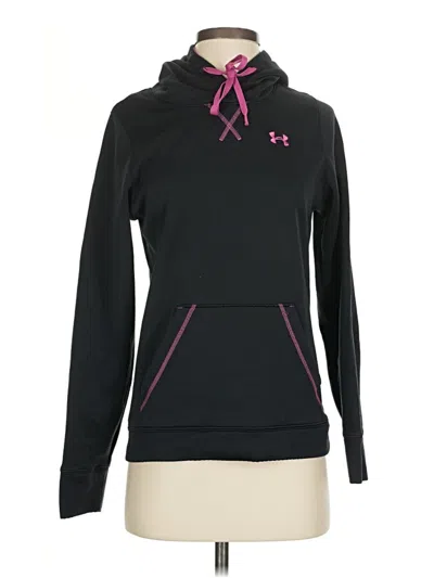 Pre-owned Under Armour Pullover Hoodie In Black
