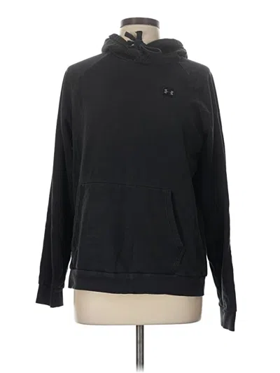 Pre-owned Under Armour Pullover Hoodie In Black