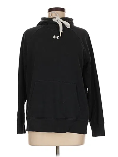 Pre-owned Under Armour Pullover Hoodie In Black