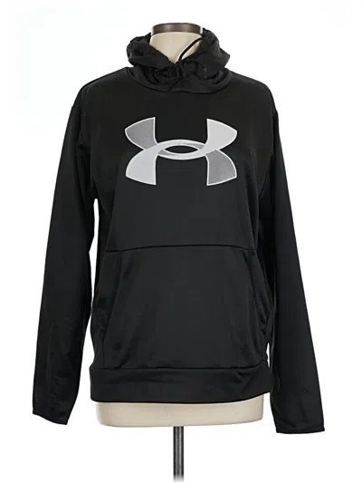 Pre-owned Under Armour Pullover Hoodie In Black