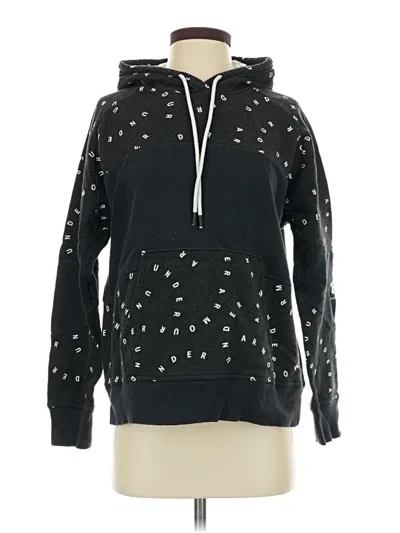 Pre-owned Under Armour Pullover Hoodie In Black