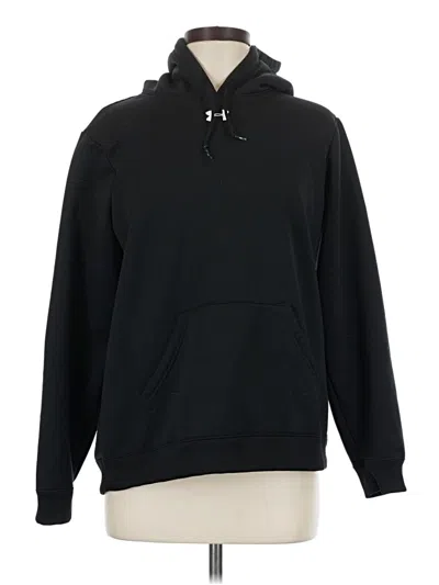 Pre-owned Under Armour Pullover Hoodie In Black