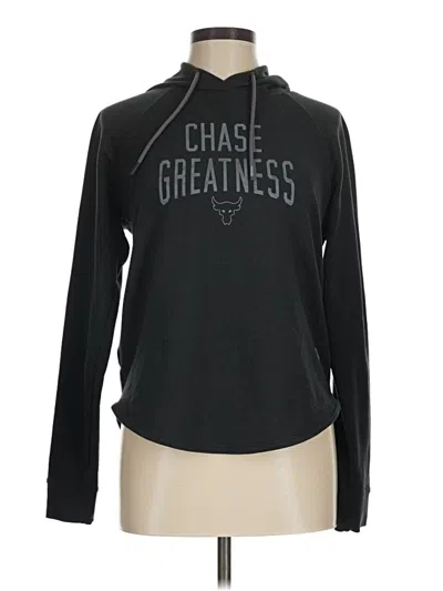 Pre-owned Under Armour Pullover Hoodie In Black