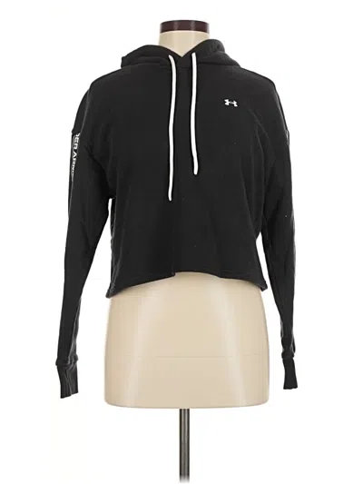 Pre-owned Under Armour Pullover Hoodie In Black