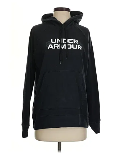 Pre-owned Under Armour Pullover Hoodie In Black