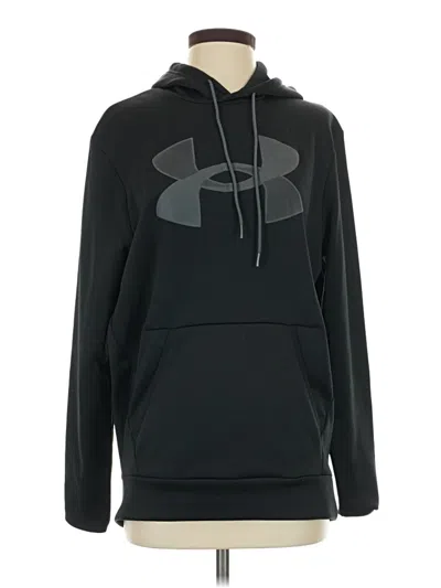 Pre-owned Under Armour Pullover Hoodie In Black