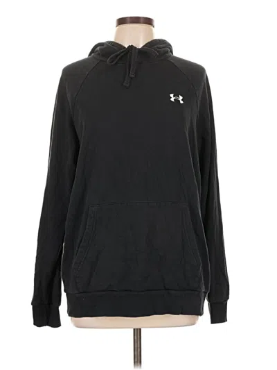 Pre-owned Under Armour Pullover Hoodie In Black