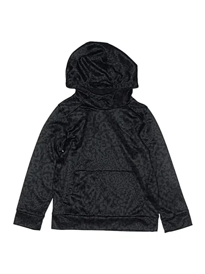 Pre-owned Under Armour Kids' Pullover Hoodie In Black