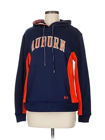 Pre-owned Under Armour Pullover Hoodie In Blue