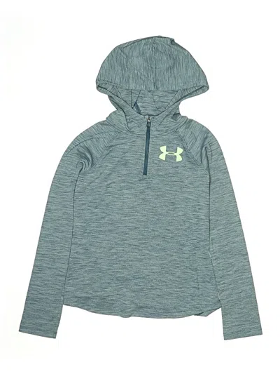 Pre-owned Under Armour Kids' Pullover Hoodie In Blue
