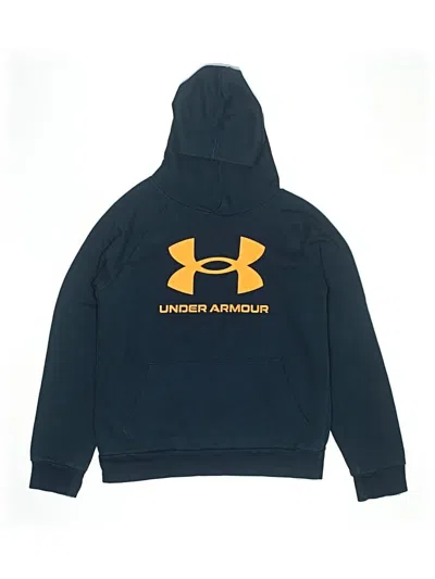 Pre-owned Under Armour Kids' Pullover Hoodie In Blue