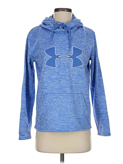 Pre-owned Under Armour Pullover Hoodie In Blue