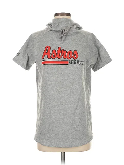 Pre-owned Under Armour Pullover Hoodie In Gray