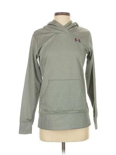 Pre-owned Under Armour Pullover Hoodie In Gray