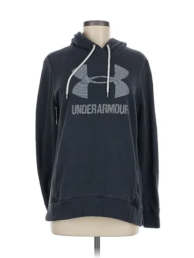 Pre-owned Under Armour Pullover Hoodie In Gray