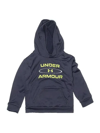 Pre-owned Under Armour Kids' Pullover Hoodie In Gray