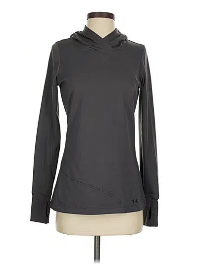 Pre-owned Under Armour Pullover Hoodie In Gray