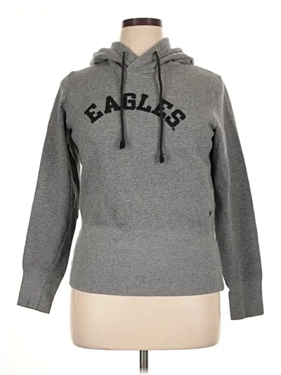 Pre-owned Under Armour Pullover Hoodie In Gray