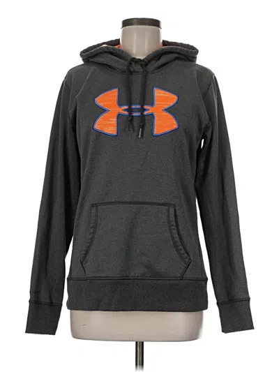 Pre-owned Under Armour Pullover Hoodie In Gray