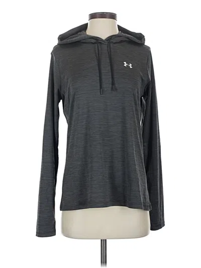 Pre-owned Under Armour Pullover Hoodie In Gray
