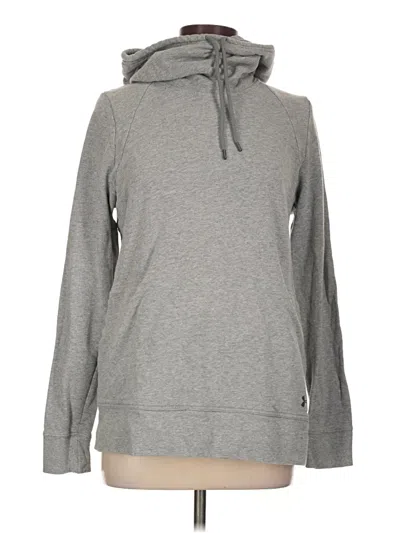 Pre-owned Under Armour Pullover Hoodie In Gray