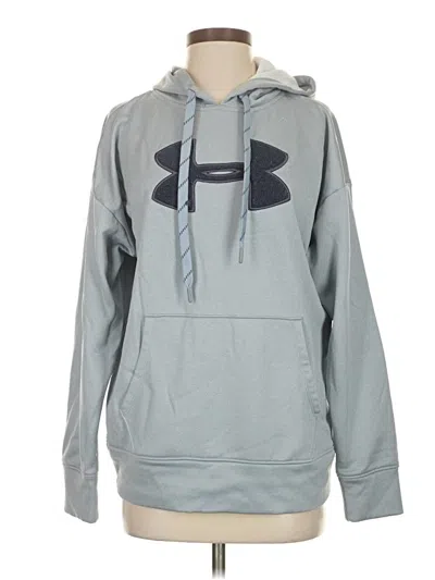 Pre-owned Under Armour Pullover Hoodie In Gray
