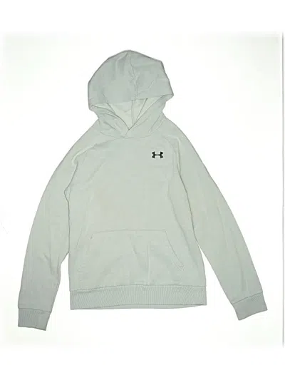 Pre-owned Under Armour Kids' Pullover Hoodie In Gray