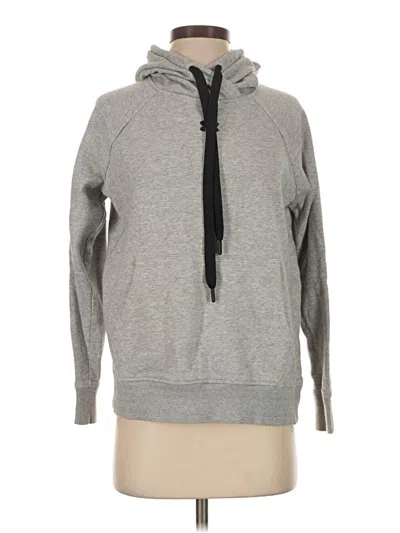 Pre-owned Under Armour Pullover Hoodie In Gray