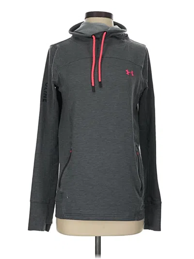 Pre-owned Under Armour Pullover Hoodie In Gray