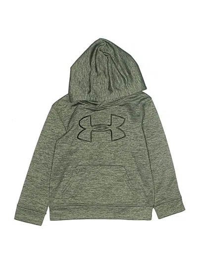 Pre-owned Under Armour Kids' Pullover Hoodie In Green