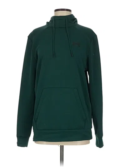 Pre-owned Under Armour Pullover Hoodie In Green