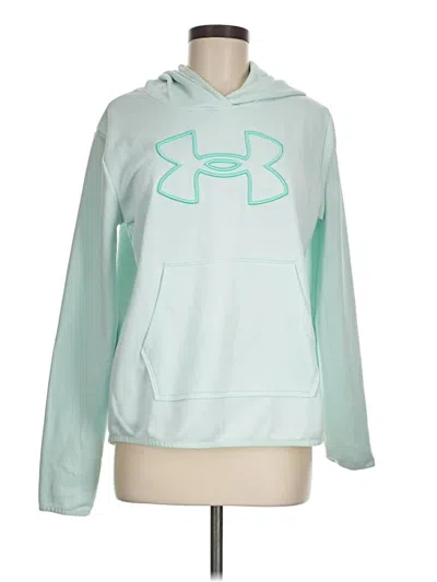 Pre-owned Under Armour Pullover Hoodie In Green