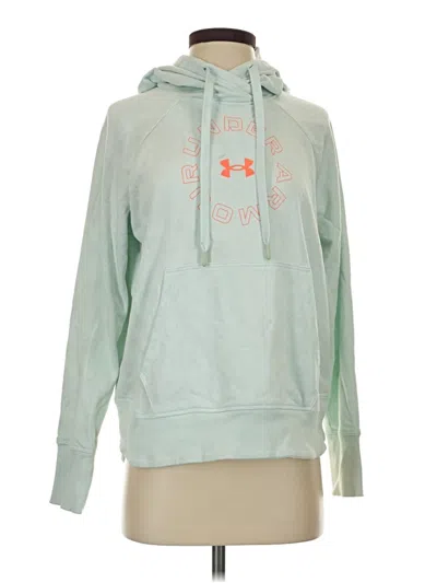 Pre-owned Under Armour Pullover Hoodie In Green