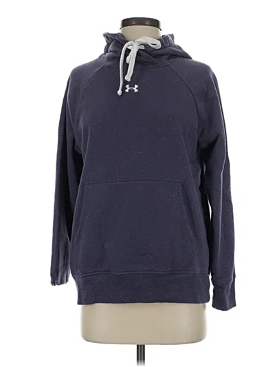 Pre-owned Under Armour Pullover Hoodie In Purple