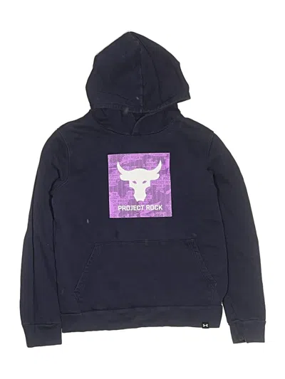 Pre-owned Under Armour Kids' Pullover Hoodie In Purple