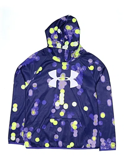 Pre-owned Under Armour Kids' Pullover Hoodie In Purple
