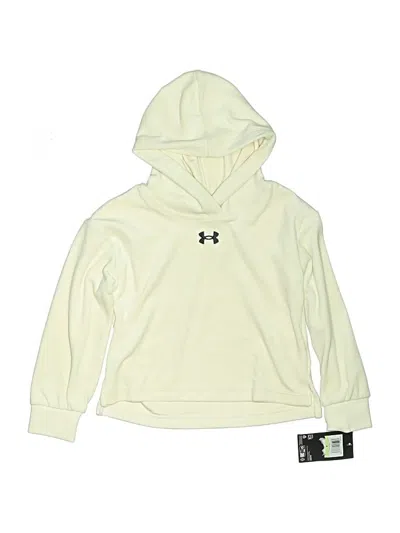Pre-owned Under Armour Kids' Pullover Hoodie In Yellow