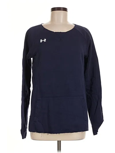 Pre-owned Under Armour Pullover Sweater In Blue