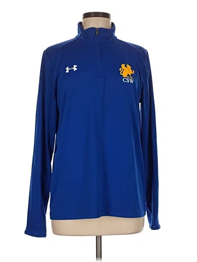 Pre-owned Under Armour Pullover Sweater In Blue