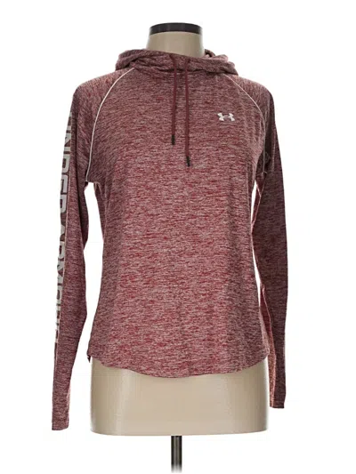 Pre-owned Under Armour Pullover Sweater In Burgundy