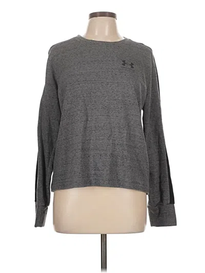 Pre-owned Under Armour Pullover Sweater In Gray