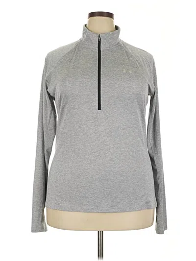 Pre-owned Under Armour Pullover Sweater In Gray